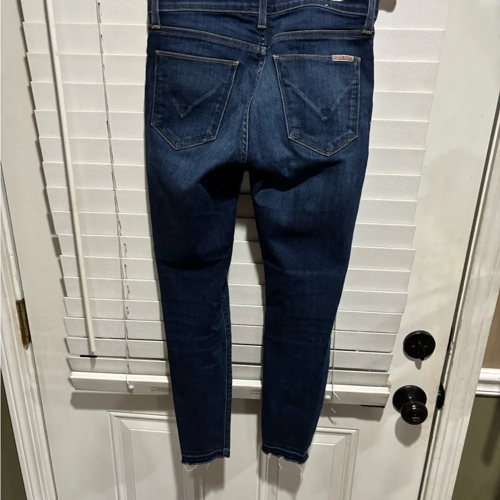 Hudson Dark Blue Skinny Jeans - Picture 2 of 11